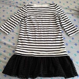 Kate Spade Dot Eyelet Stripe Dress